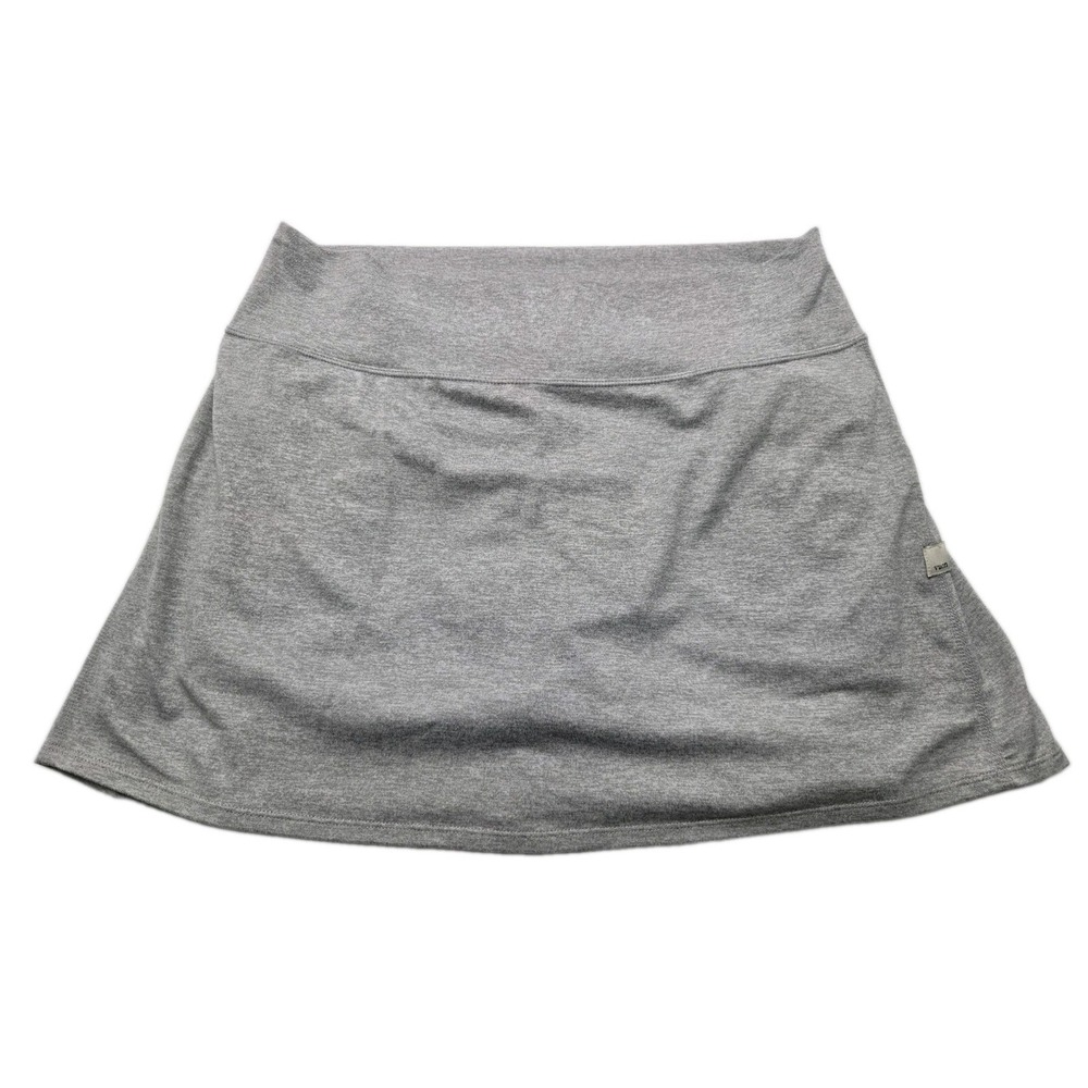Vuori Halo Performance Skirt Skort Womens M Gray Heather Tennis Golf VW3006